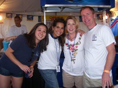 Volunteering at the Destin Seafood Festival